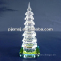 Modelo de cristal antiguo de la pagoda de la imitación para China Xi`an Souvenir